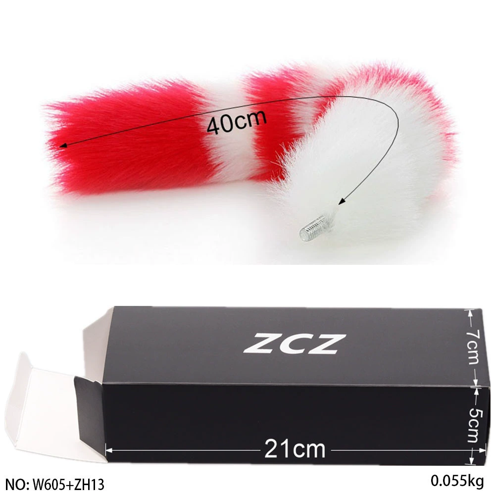 ZCZ [ detachable tail plug for men small size sex toy gay sex toy ]
