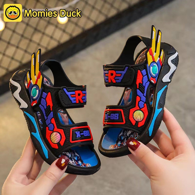 Sandalias para Niños 2025, Nuevas, Ligeras, Elegantes, Resistentes al Desgaste, con Suela Suave, para Niños Pequeños y Niños Mayores