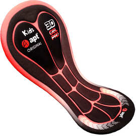 厂家生产直销研发开发意大利印花童装铁人三项裤垫骑行服硅胶坐垫