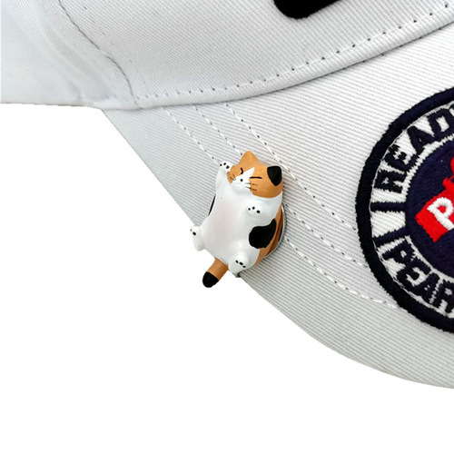 Foreign trade golf hat clip Mark Mark ball mark cartoon kitten magnetic green ball mark golf supplies