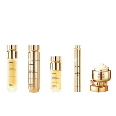 美颜坊甄享礼盒抗皱紧致套装水乳霜护肤品套装面部护理化妆品全套