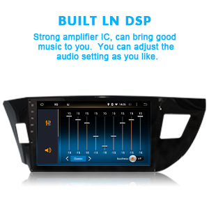 Cross-border Suitable for Corolla/ringling2013- Car Audio and Video Smart Navigator Car GPS Android Navigation