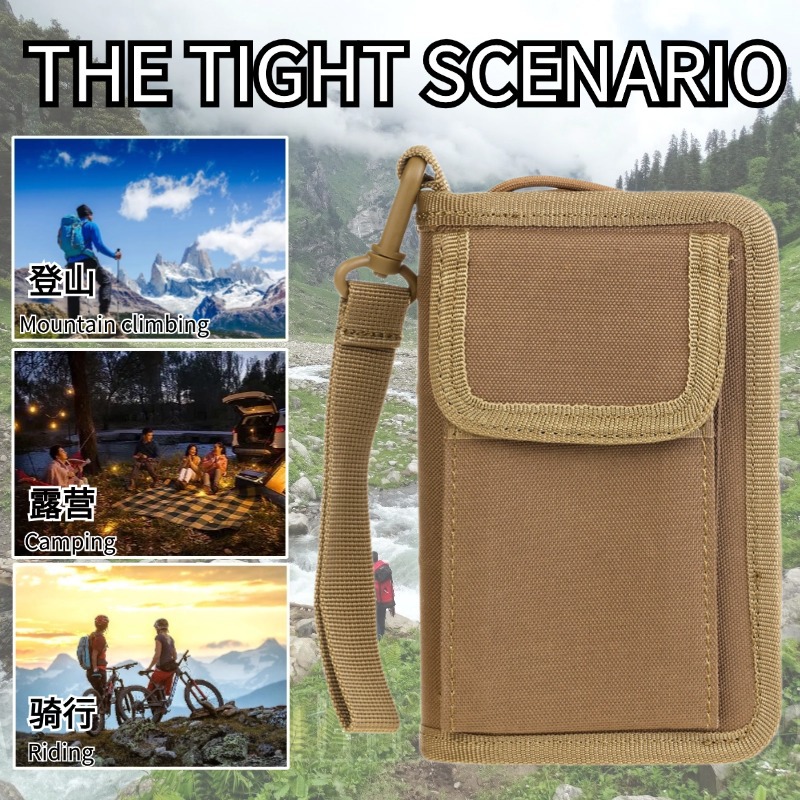 Amazon camuflaje al aire libre abanico militar cambio certificado bolsa de almacenamiento ultraligera resistente al desgaste bolsa de accesorios de cintura táctica impermeable