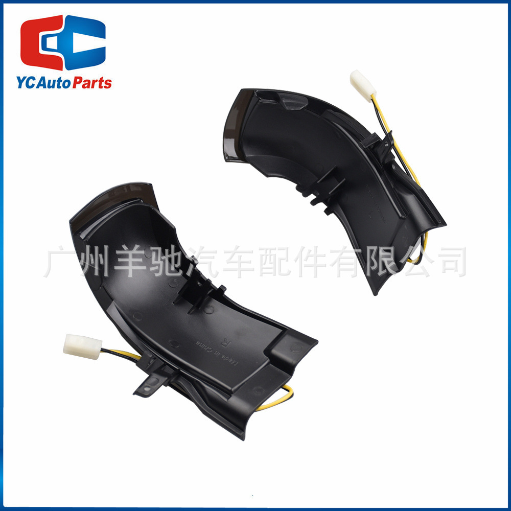 Aplicable a la Volkswagen Touran 1T1 1T2 03-09 LED modificado espejo retrovisor luz de dirección de agua image 3