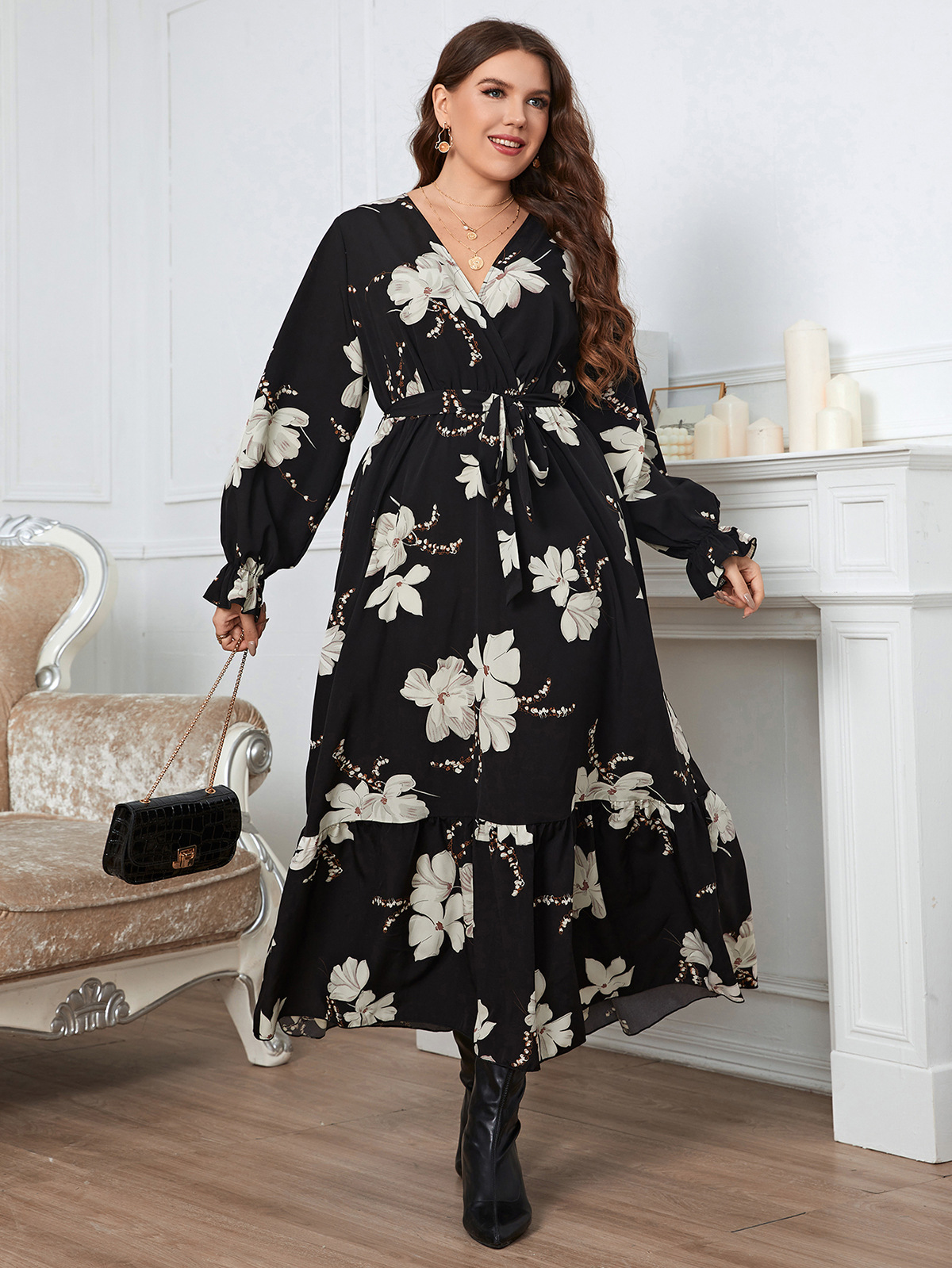 Elegant long dress - Image 2