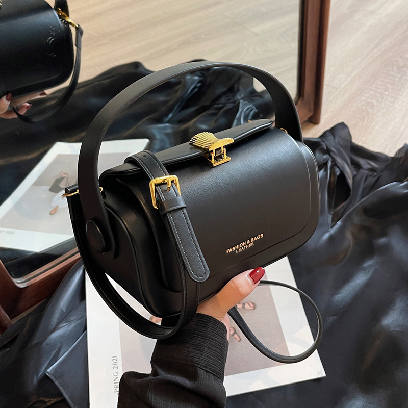 Cross-Border Hot Sale Women's New Luxury Korean Niche Fashion Handheld Box Bag Single Shoulder Crossbody Small Square Bag - Thumbnail 2