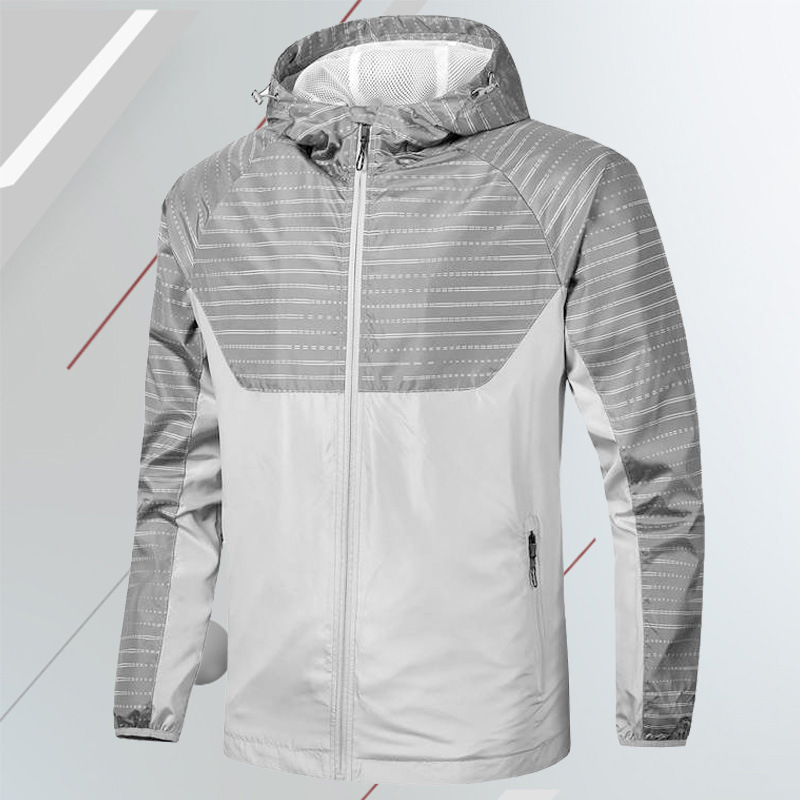 2023 nuevo primavera y otoño deportes de hombre abrigo casual chaqueta de manga larga suelta ventilada al aire libre