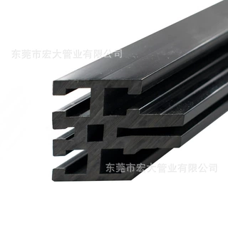 厂家定制ABS塑胶型材定制PVC塑料挤出PC型材PPS加纤定制