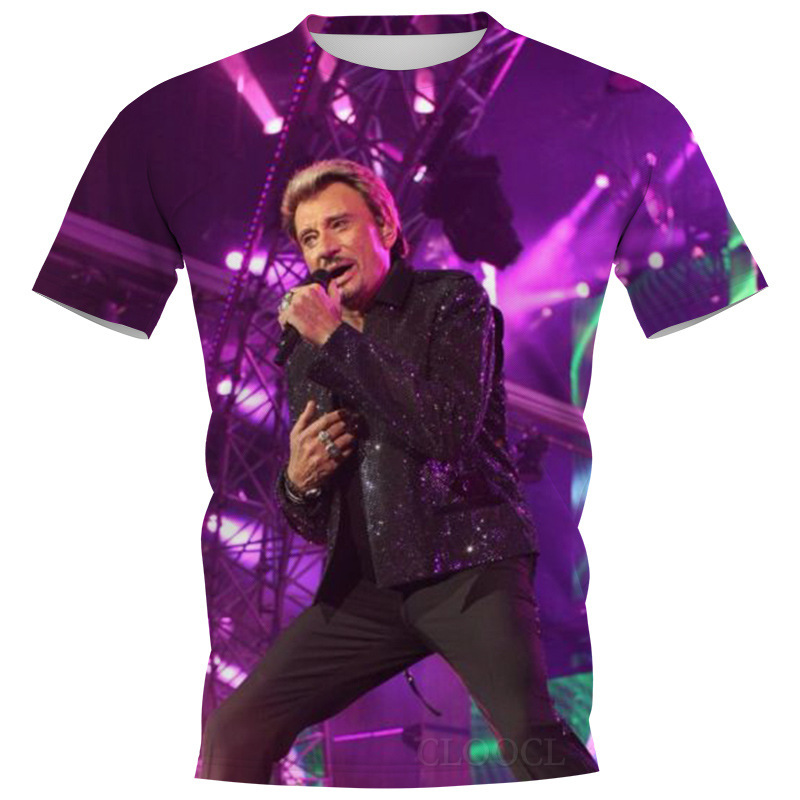 CLOOCL Amazon T-shirt Johnny Harry wear 3D printed short sleeve round neck fashion top factory wholesale
