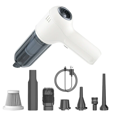 Car Vacuum Cleaner Car Wireless Tozsoranlar - white