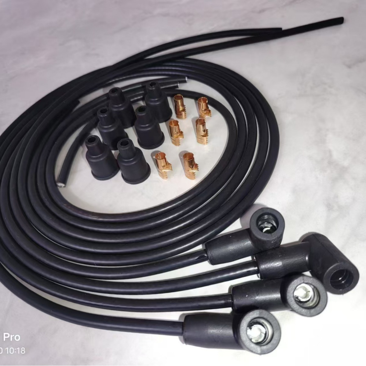 4-cylinder spark plug wire suit for Ford front 8N 9N12259B 9N Jubilee 2N