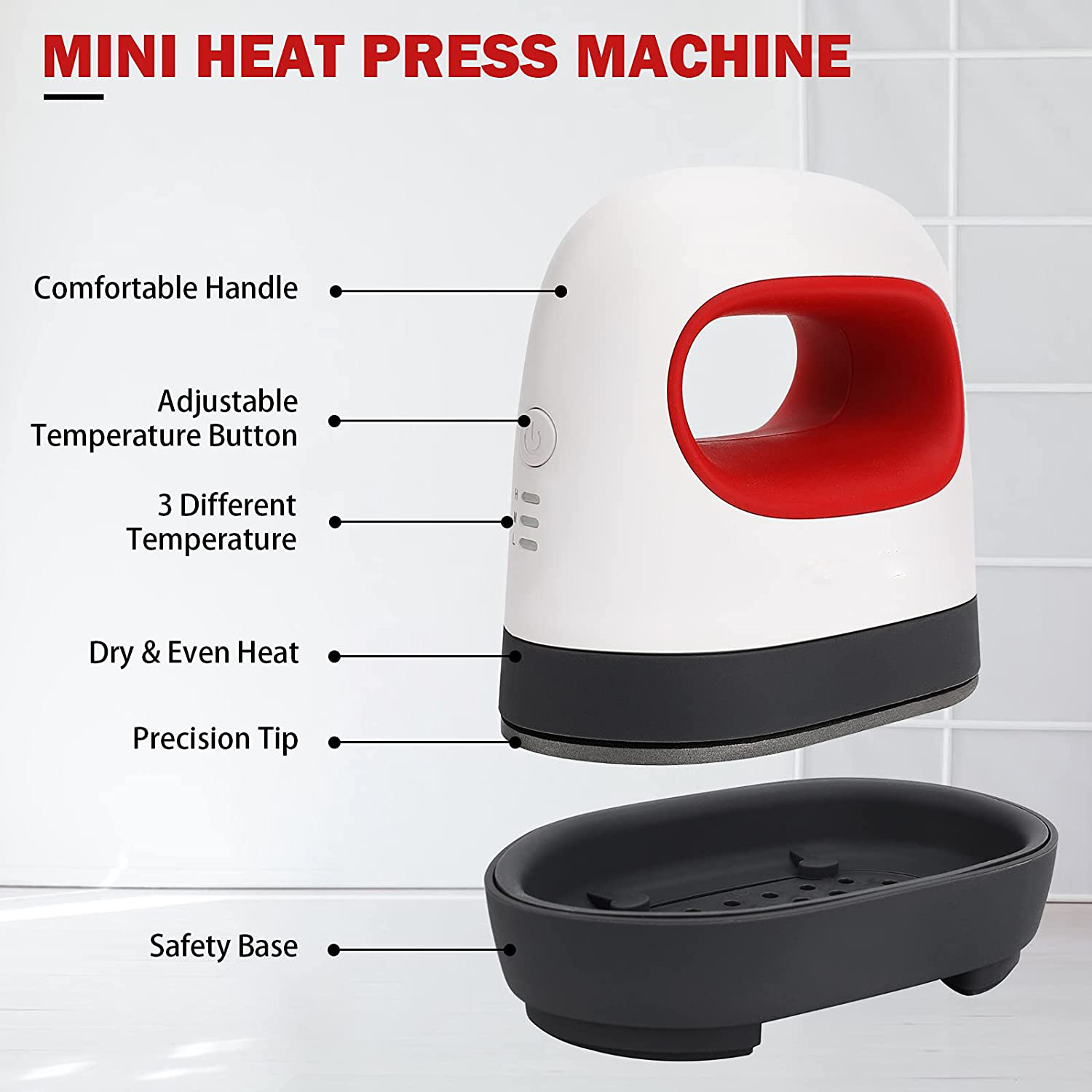 Footwear Cap Small Hot Stamping Machine Mini Iron Mini Heat Press Machine Small Heat Transfer Machine Easypress