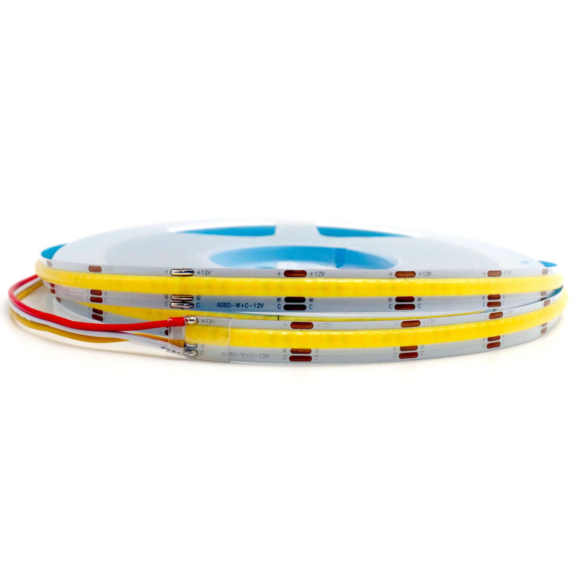 Super brillante 24V autoadhesivo ultra delgado hogar COB lámpara de techo de la sala de estar línea LED lámpara suave correa al por mayor transfronteriza