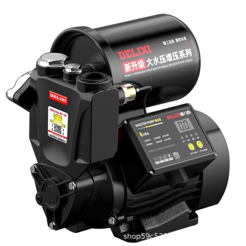 Bomba de refuerzo Delixi para toda la casa, bomba automática de tubería de agua del grifo, bomba de presión, bomba autocebante pequeña de 220v