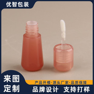 Processing and Customization of 2ml Lip Gloss Packaging Materials, Mushroom Head Shape Lip Gloss, Lip Oil, Lip Oil Bottle Packaging Materials, Liquid Contouring Highlighter