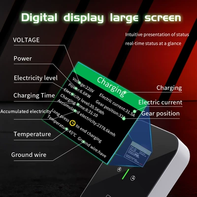 32A European Standard Charging Station — Elektrikli avtomobil şarj stansiyaları