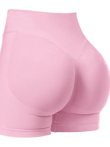 dfyne women's high-waist yoga pants trendy fitness leggings butt-lifting running shorts sports shorts
