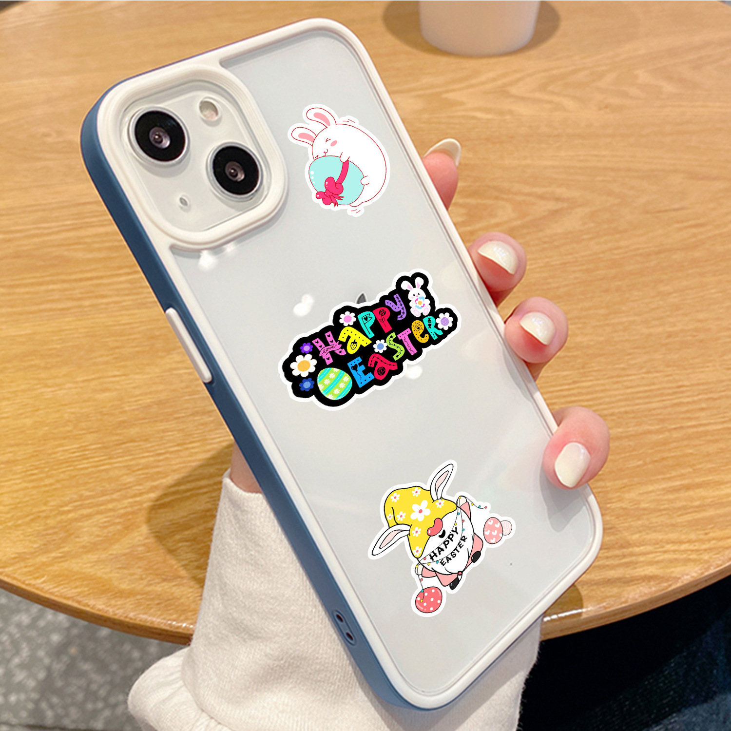 50 Pascua graffiti pegatinas coche teléfono móvil taza de agua pegatinas decorativas cuaderno Diario pegatinas a prueba de agua al por mayor