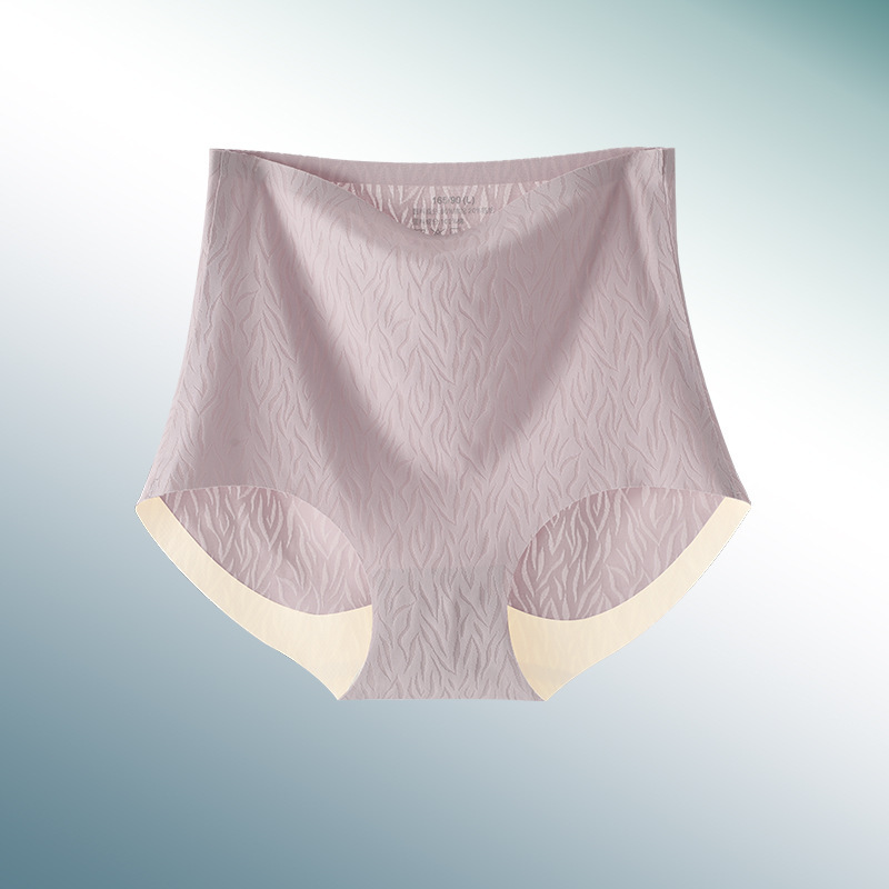Mujeres 3D melocotón hip algodón antibacteriano inferior ropa interior transpirable desnudo sin costuras de alta cintura cadera levantamiento vientre conformación pantalones florales