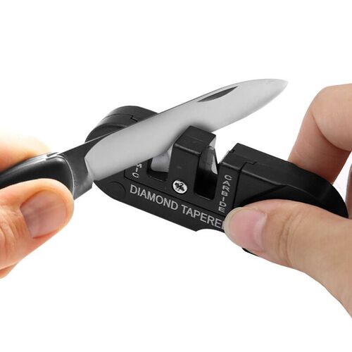 Quick Mini Knife Sharpener Sharpening Artifact Home Kitchen Multifunctional Whetstone Quick Sharpening Small Portable