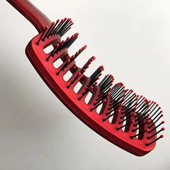 Large curve comb, arched rib comb, large board hollow comb, personal care fluffy hairstyle hair dryer, unisex styling comb