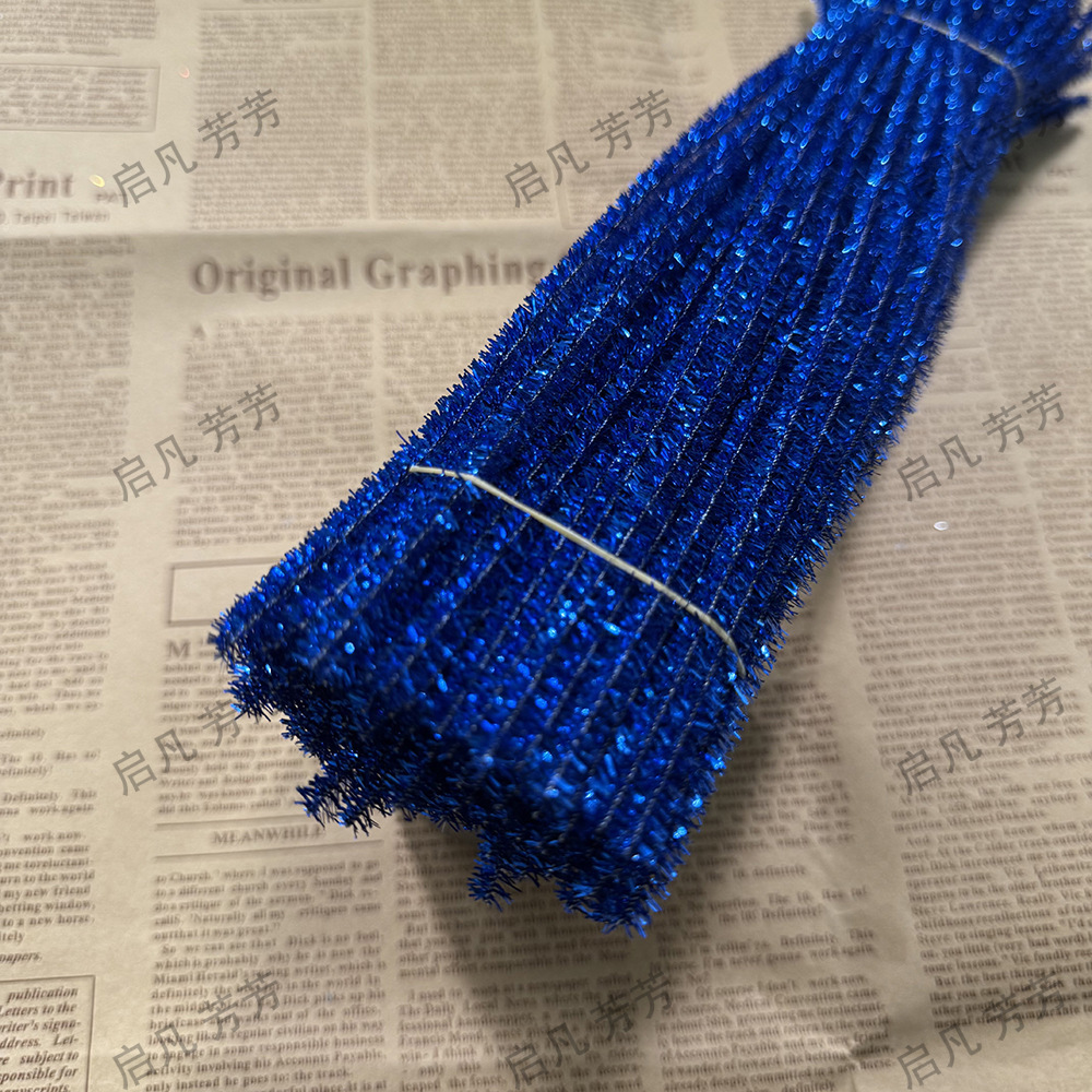 Cebolla de oro colorido DIY palo torcido brillante palo torcido colorido cebolla de oro raíz del pelo nieve fría Wei flor Accesorios