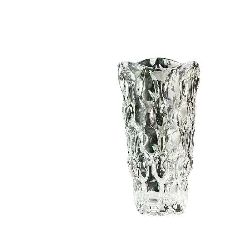 Estilo europeo simple cielo azul vidrio florero de alto aspecto hidropónico flor decoración original exportación diseñador independiente