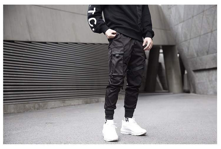 Herren Tactical Cargo Hose Lässige Freizeithose Mit Lockeren Schnitt_voghion.com