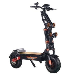 Retuol ikili ötürücülü off-road qatlana bilən elektrik skuter, böyüklər üçün