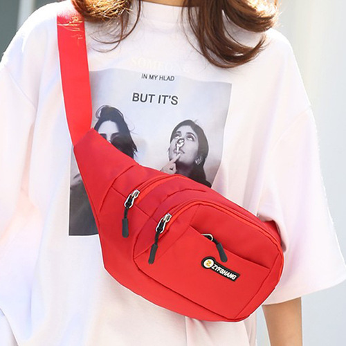 New multi-layer waist bag large capacity men's and women's crossbody bag wear-resistant sports and leisure wholesale mobile phone bag business wallet