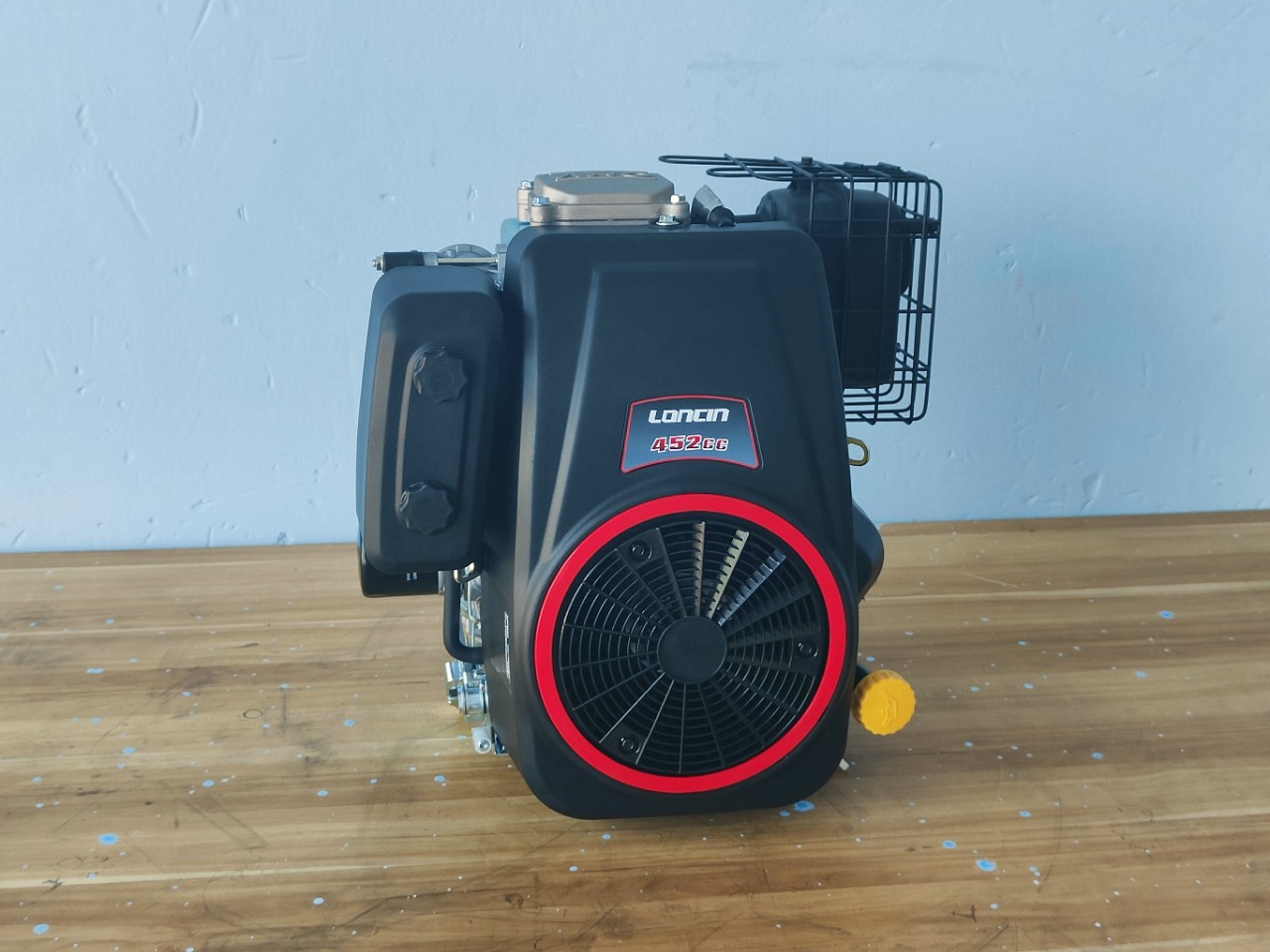 Longxin LC1P92F-1 Vertical Axis Gasoline Engine 452cc16 Horsepower Line Removal Machine Remote Control Lawn Machine