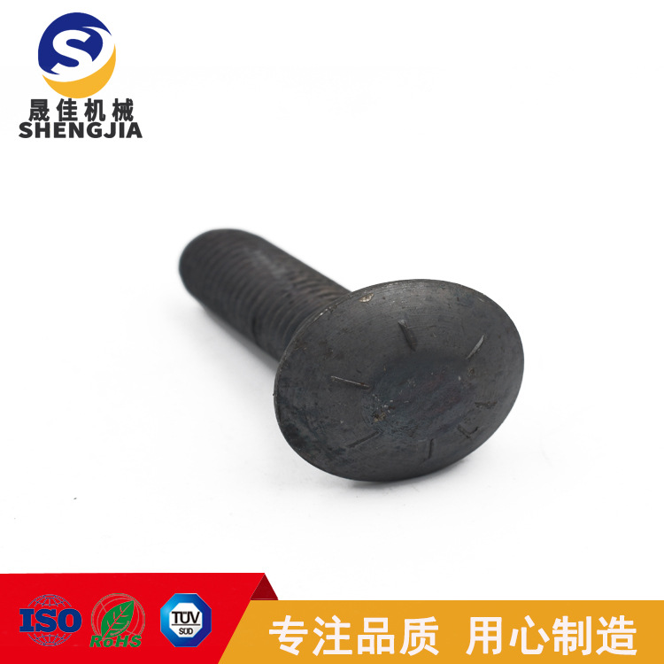 美制马车螺栓 ANSI/ASME B 18.5 1/2-13*1 美制8级