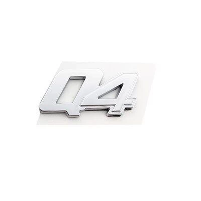 Grecale Side Emblem Hood — Car logo - q4-bright-silver-one