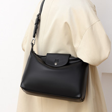 跨境托特包软皮通勤女士斜挎包时尚简约单肩包百搭大容量托特包