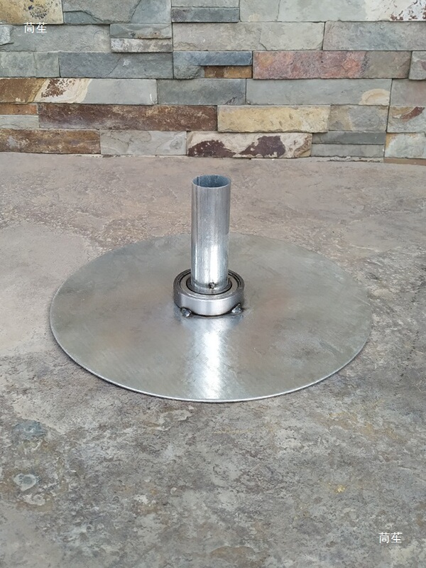 Sugar-Coated Hawthorn Target Base, Sugar-Coated Hawthorn Display Stand, Iron Base, Sugar-Coated Hawthorn Handle Base, 25cm Diameter