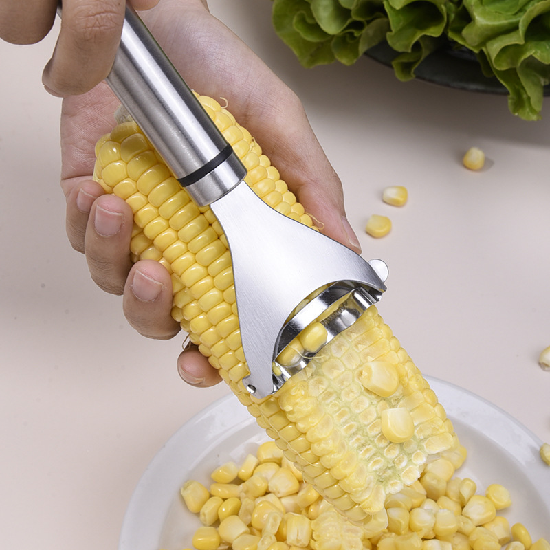 Thickened stainless steel 430 corn threshing artifact household…