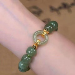 平安优雅手链复古女款手饰2025轻奢妈妈手串生日礼物女友
