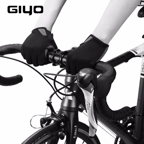 GIYO bicycle gloves, mountain bike touch screen gloves, windproof and warm men's and women's autumn and winter gloves S-05 cycling equipment