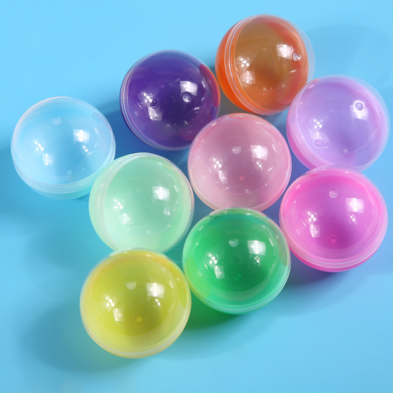 4.5cm Round Capsule Toy Shell, 45mm Diameter, for Capsule Machines & Claw Machines—Wholesale Price