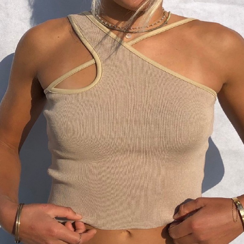 Vest Tops Type Party Occasion Slim Fit Type Wholesale Women's Sexy Solid Color Tank Tops