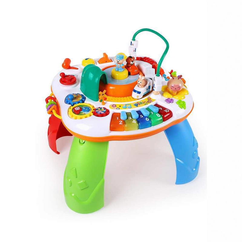 Grain Rain Game Table Infant Early Childhood Education Educational Multifunctional Baby Vocal Music Learning Toy Table 1-3 Years Old Daifa