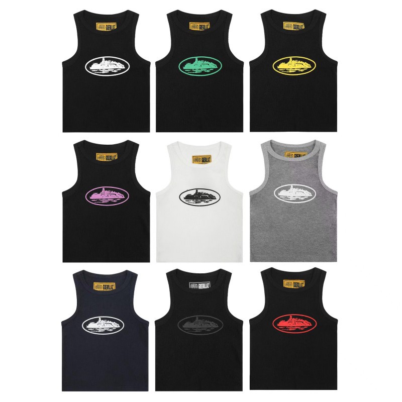 Fashionable Brand One Island Classic VesT T-shirT Summer New Loose Casual Round Neck Sleeveless ShorT-sleeved VesT for Men and Women
