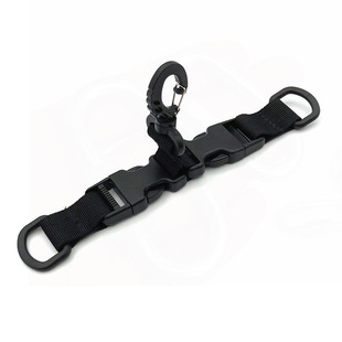 New Outdoor Backpack Hanging Buckle Multi-Functional Double-Ring Keychain Rotating Edc Hook Backpack Portable Carabiner
