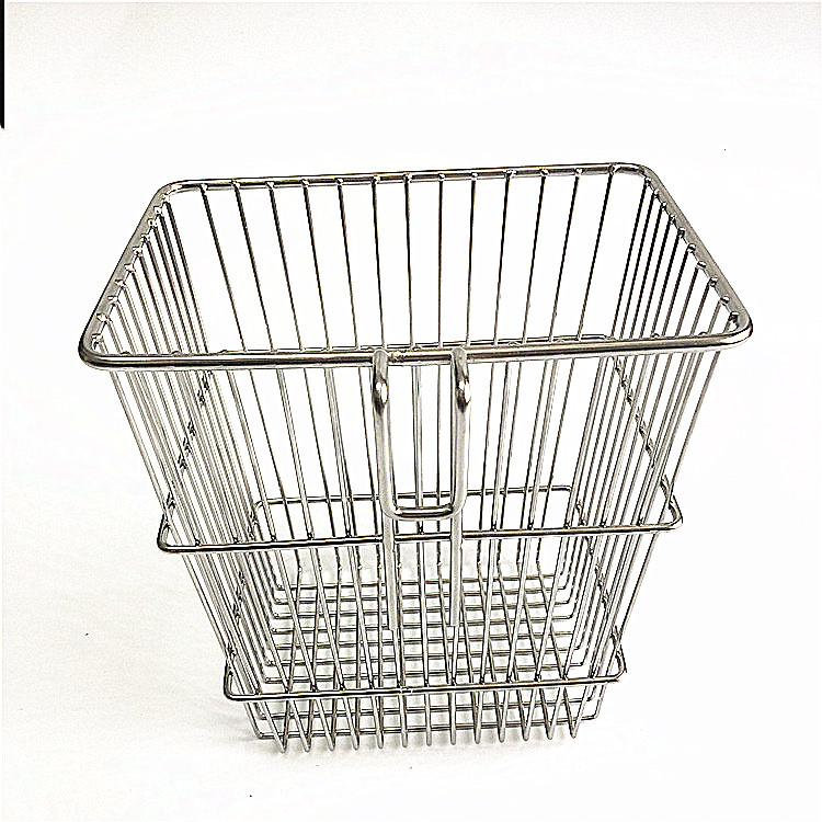 加工工业零部件清洗篮筐   苏州网篮批发厂家