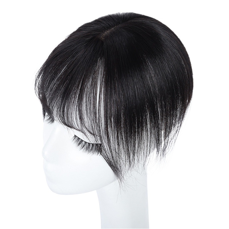 Ouqi Zhenfa Bangs 3D Air Bangs peluca femenina delgada recta Bangs pequeño natural Internet celebridad falso Bangs mano