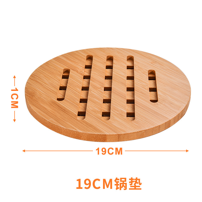 almohadilla de platos, almohadilla de mesa de bambú resistente al calor, almohadilla de platos de aluminio, almohadilla de platos domésticos, almohadilla de tazas a prueba de quemaduras