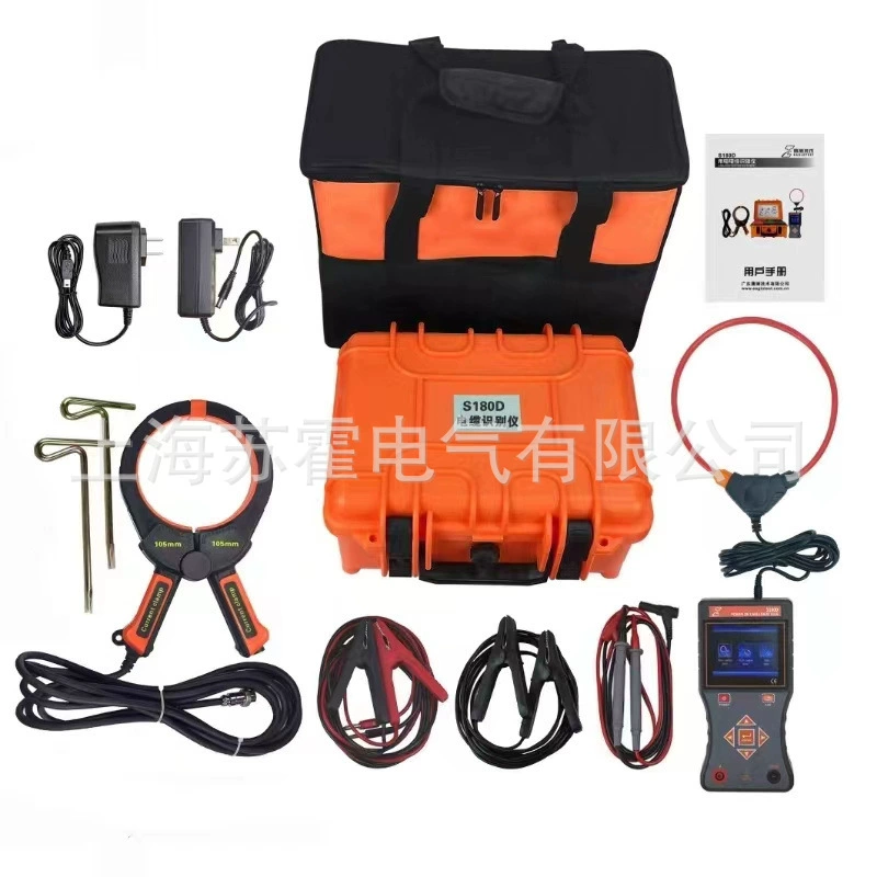 Идентификатор кабеля для установки и обслуживания Интеллектуальный идентификатор кабеля под напряжением Гарантия качества Трассировщик кабеля в работе