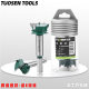 Takson Hardware Tools Door and Window Hinge Alloy Hole Drill Bit Wood Pore Puncher Hexagon Handle Woodworking Hole Puncher