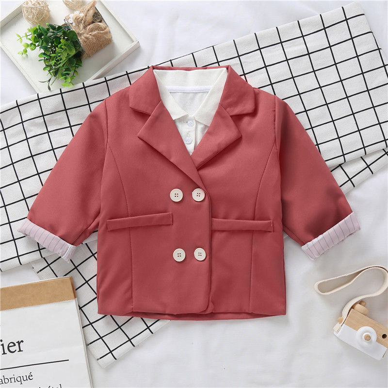 Conjunto de menina com camisola de manga comprida e calças coreano_voghion.com