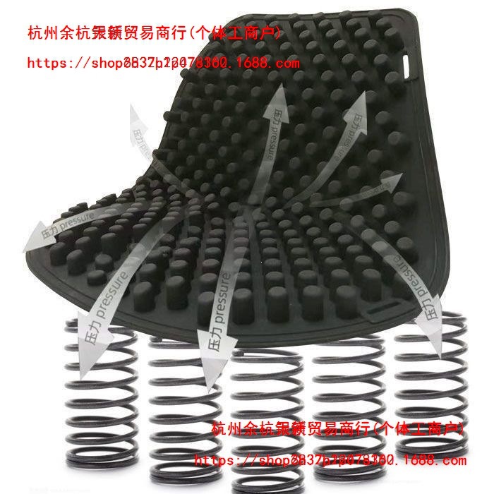 Summer Motorcycle Seat Cushion, Shock-Absorbing, Waterproof, Soft Silicone, Universal for Electric Vehicles, Breathable, Heat-Insulating, Waist-Protecting, for Car Use